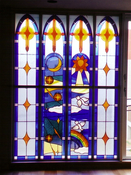 ステンドグラス・ビトロ Stained Glass Vitrail / 札幌藤女子大学 マリア院 2003'