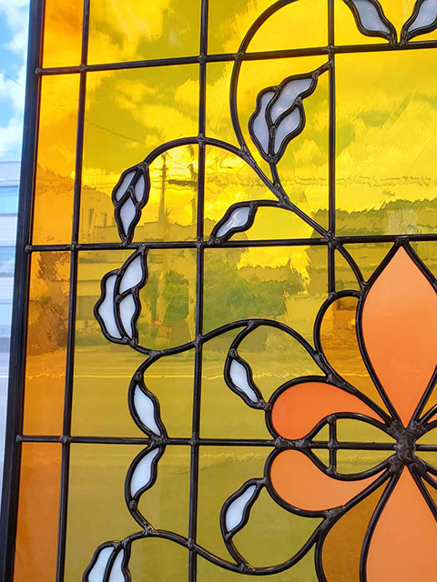 ステンドグラス・ビトロ Stained Glass Vitrail / 北海道旭川市K邸 2021'