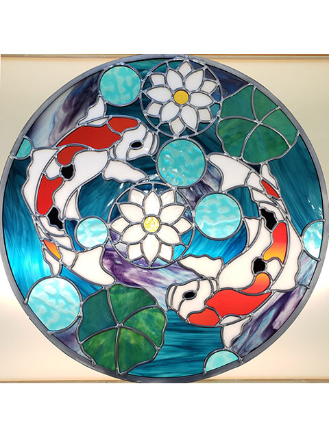 ステンドグラス・ビトロ Stained Glass Vitrail / 和風カフェ 2023'