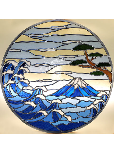 ステンドグラス・ビトロ Stained Glass Vitrail / 和風カフェ 2023'